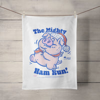 Mighty Ham Run Tea Towel